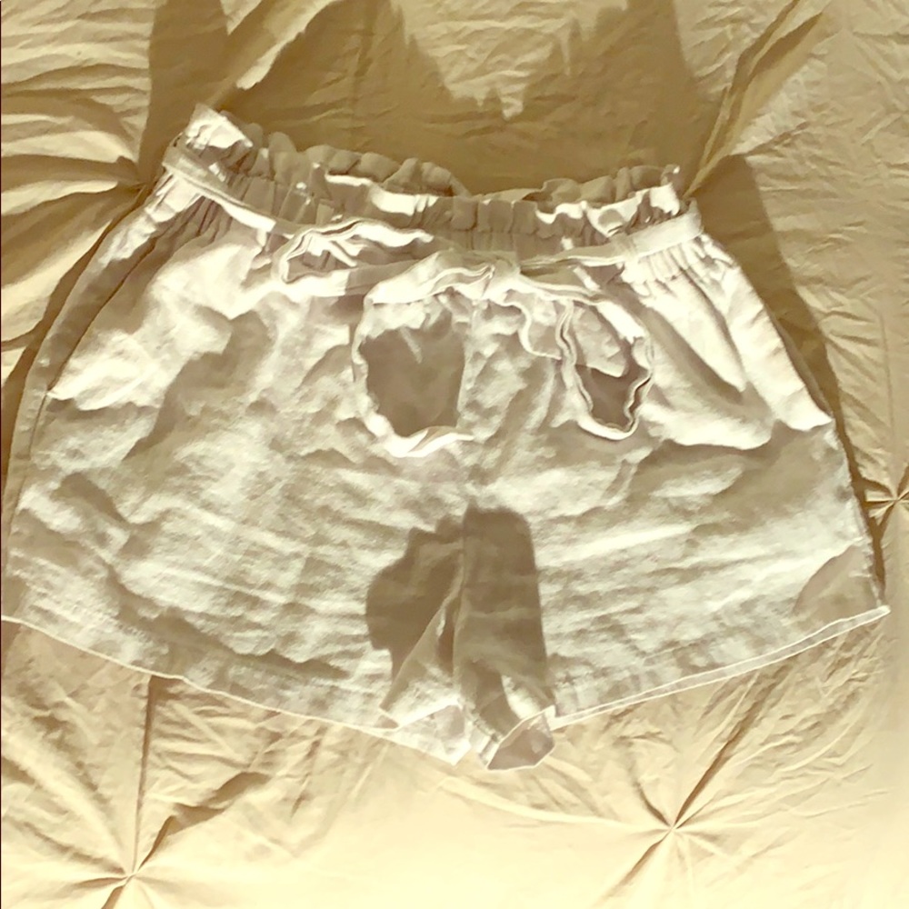 White Shorts
